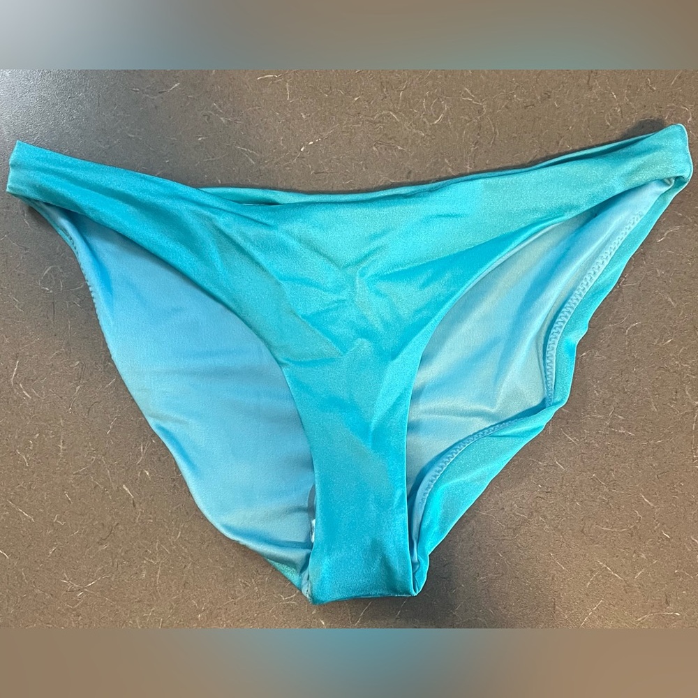 Peixoto Womens Bella Full Bottom Sky Blue Swim Women’s Size Small